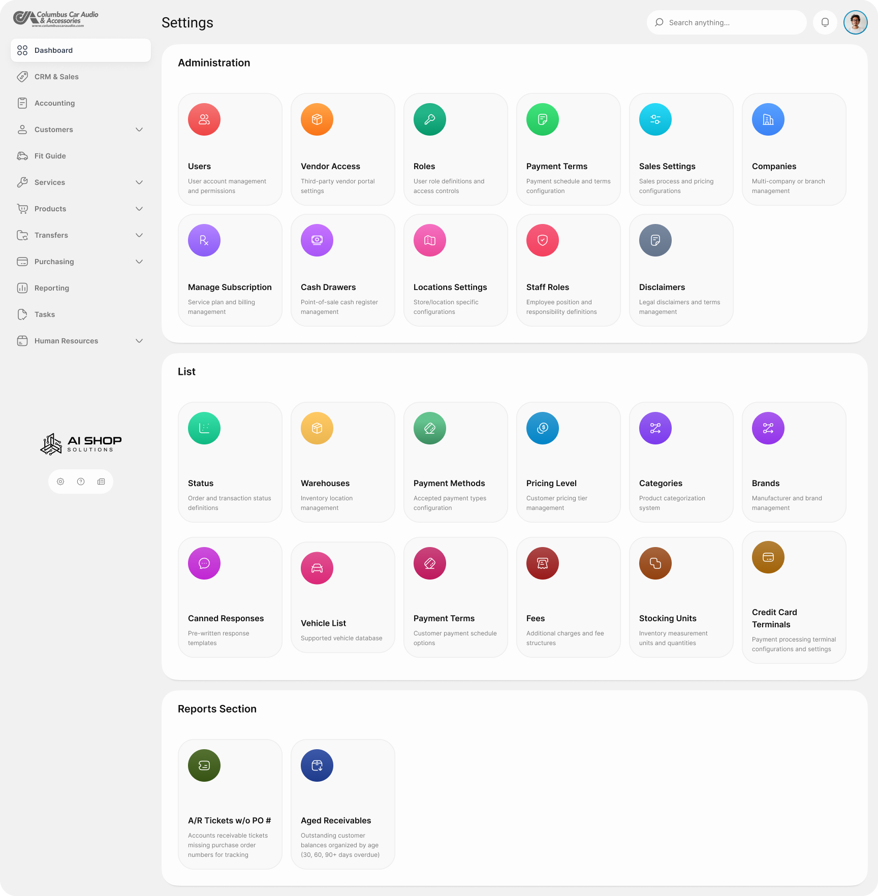 AI Shop Solution Screenshot 3