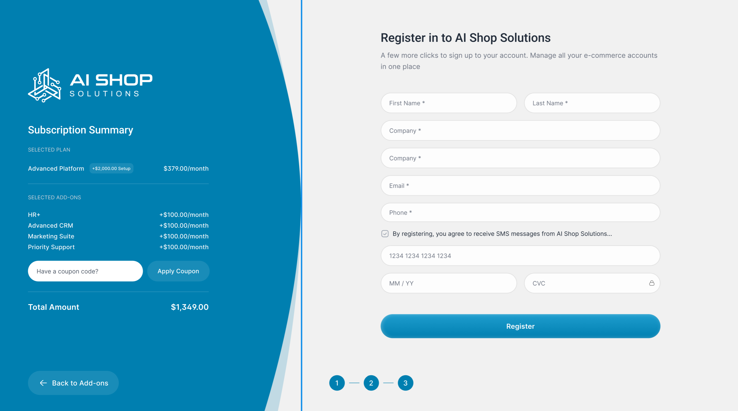 AI Shop Solution Screenshot 1