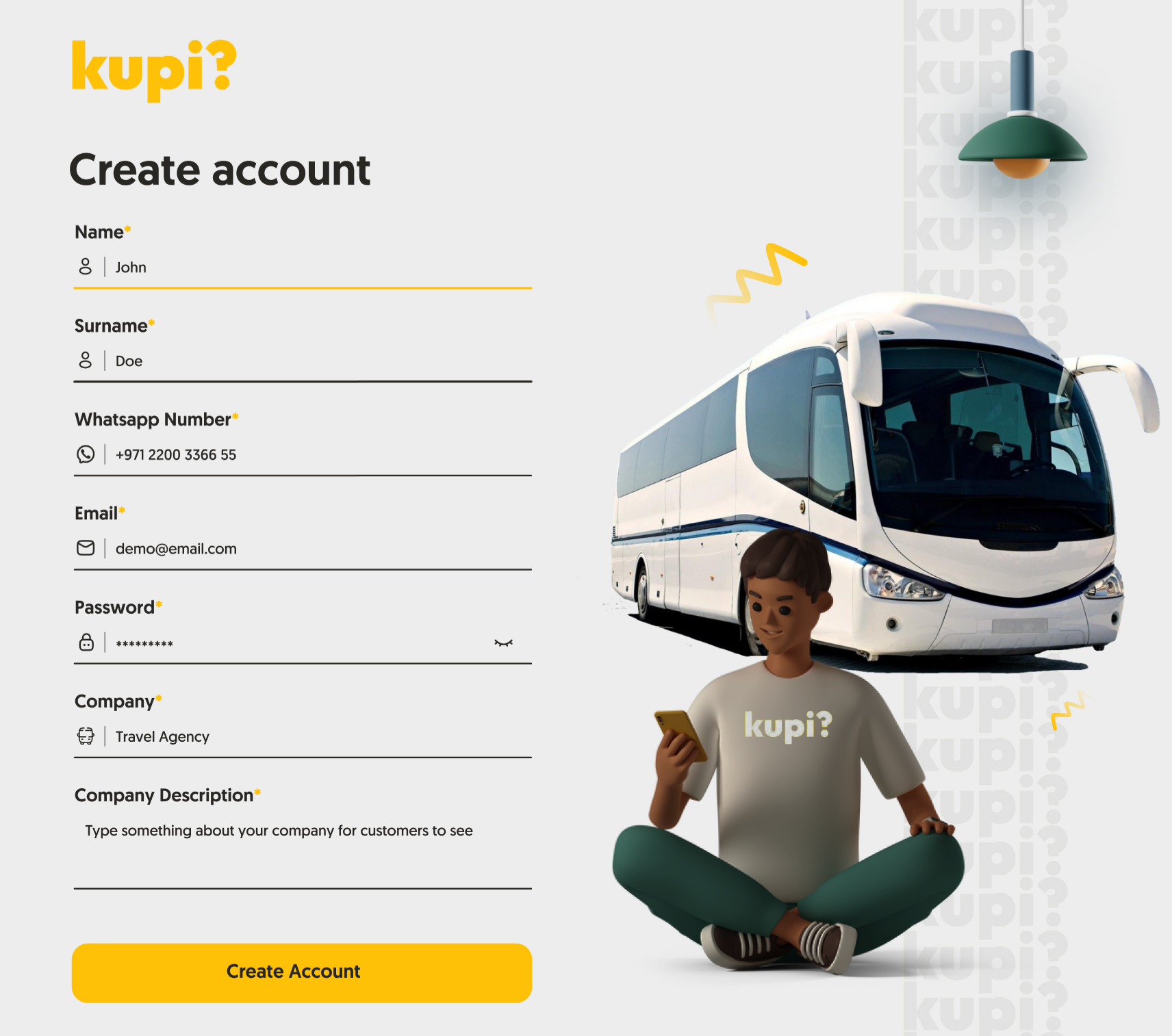 Kupi Ticketing Screenshot 1
