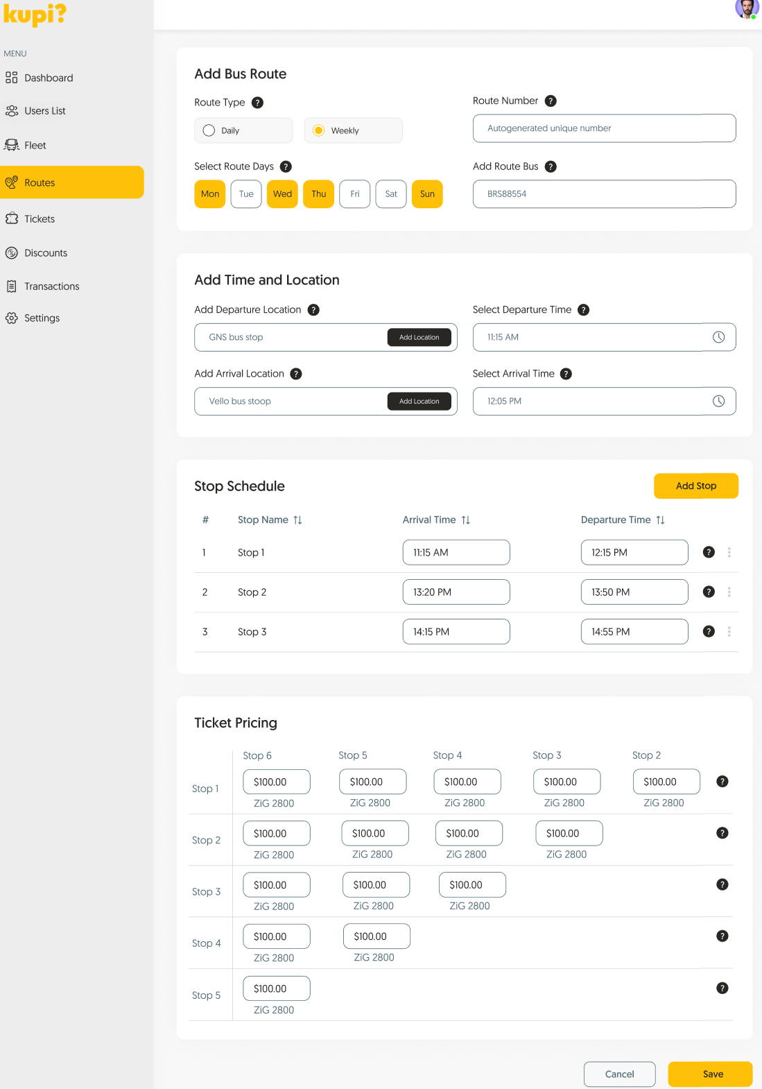 Kupi Ticketing Screenshot 4